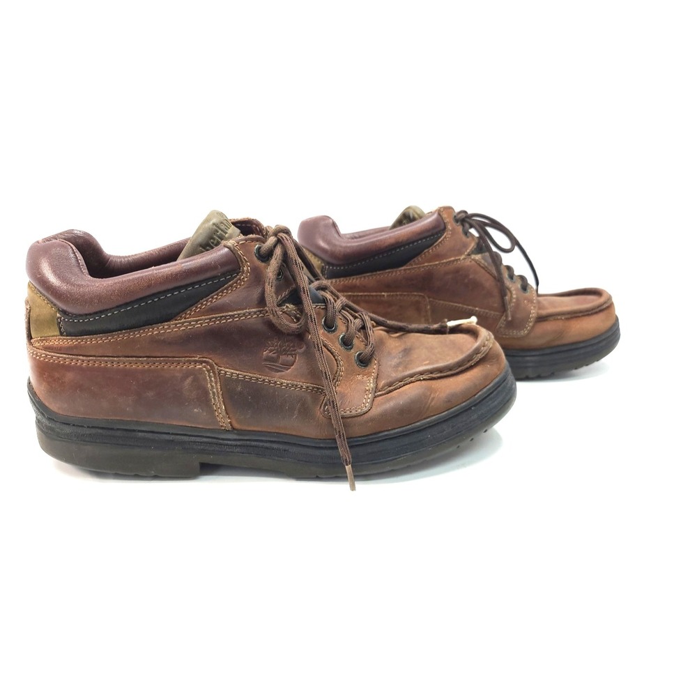 Timberland Men's Waterproof Chukka Gore Tex Brown Leather‎ Boots 37042 Sz 9.5W